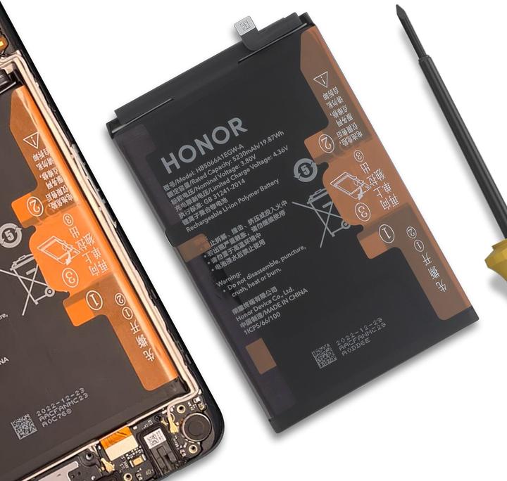 Actual product image Honor Original X7a 3.8V battery