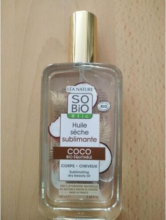 Image du produit So’Bio étic So' Bio Etic Coco Sublimating Dry Oil 100ml (Huile pour le corps, 100 ml)