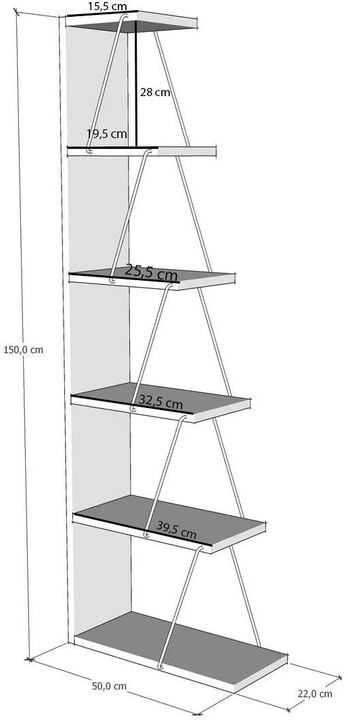 Produktbild Skye Decor Gerrit (50 x 150 x 22 cm)