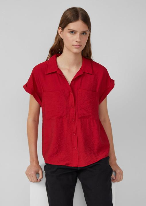 Immagine prodotto s.Oliver Bluse Bluse aus strukturiertem Viskosemix mit aufgesetzter Tasche (48)