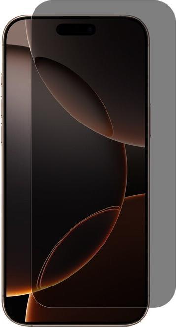 Actual product image Crong Armoured glass with privacy screen for iPhone 16 Pro Max (1 Piece, iPhone 16 Pro Max)