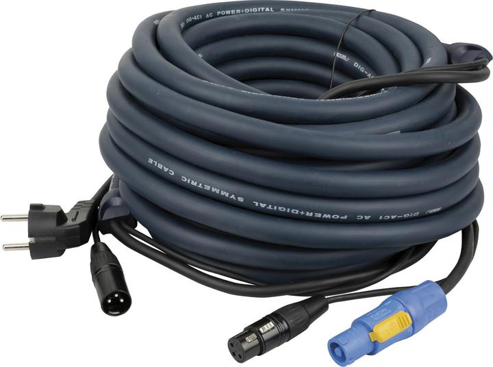 Produktbild DAP-Audio FP06 Schuko/XLR M Powercon/XLR F (15 m)