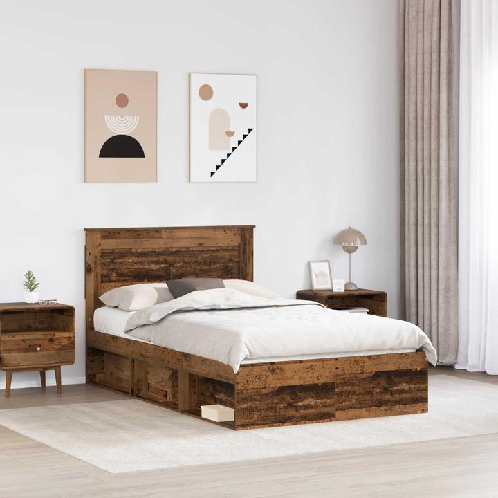 Image du produit vidaXL Moderner Bettrahmen (120 x 190 cm)