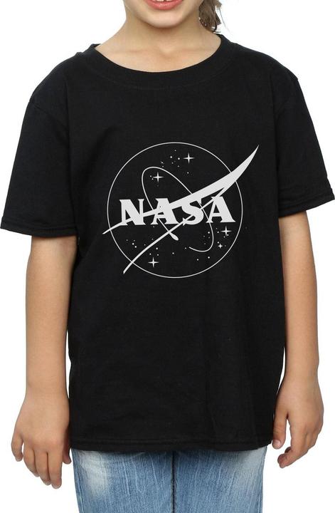 Produktbild Nasa Classic Insignia Logo Monochrome TShirt Mädchen (128)