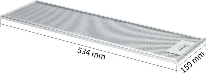 Produktbild V-Zug Fettfilter V-ZUG H40778 DF-N4 534x159mm