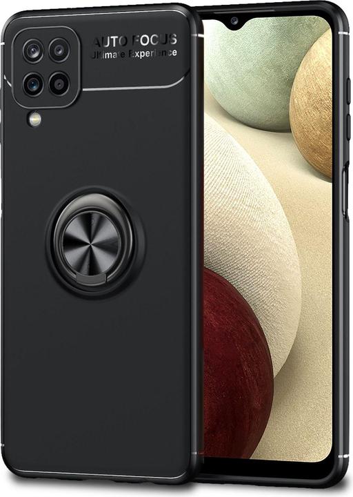 Produktbild Nalia Matte Ring Silikon Hülle (Samsung Galaxy A12)