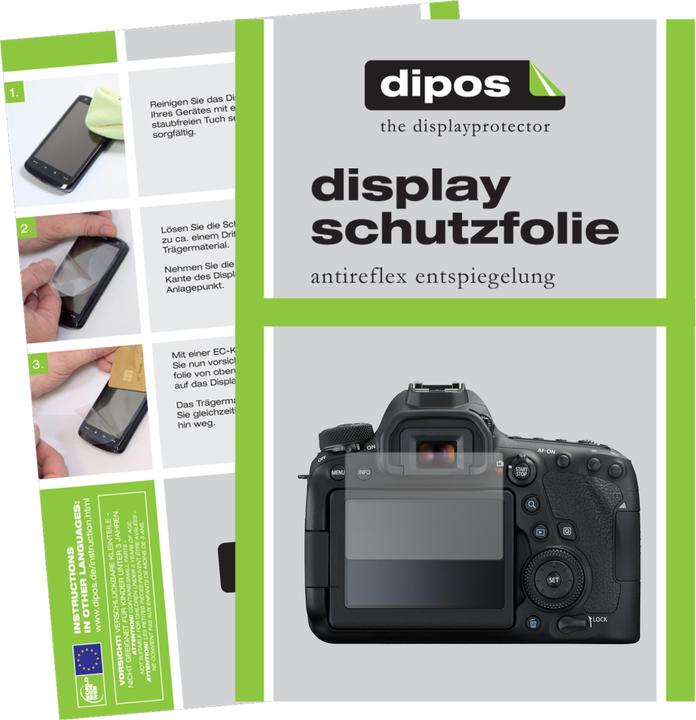 Produktbild Dipos Displayschutzfolie Antireflex (Displayschutz, Canon EOS 6D Mark II)