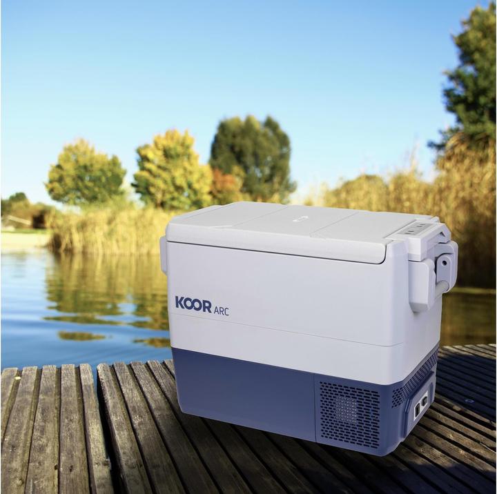 Actual product image Koor Kompressor-Kühlbox ARC 40 L, Stromversorgung (40 l)