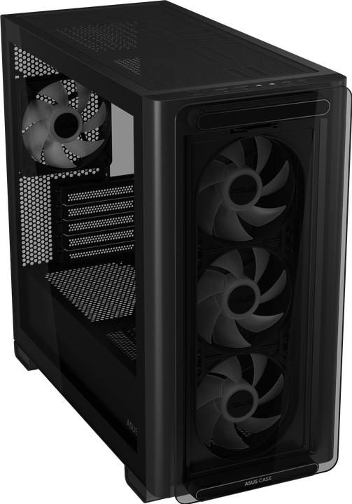 Actual product image ASUS Go A23 PLUS TG ARGB BLACK (mATX, Mini-ITX)