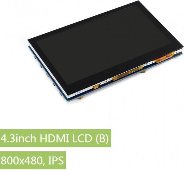 Produktbild WaveShare 4.3Inch Touch HDMI LCD 800x480