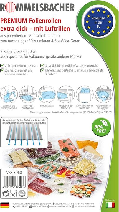 Immagine prodotto Rommelsbacher VRS 3060 Rulli di pellicola (2 x)