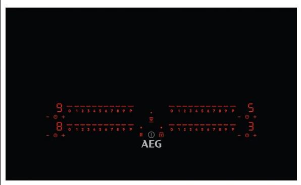 Actual product image AEG Induction hob IPE84531FB (78 cm, Induction hob)