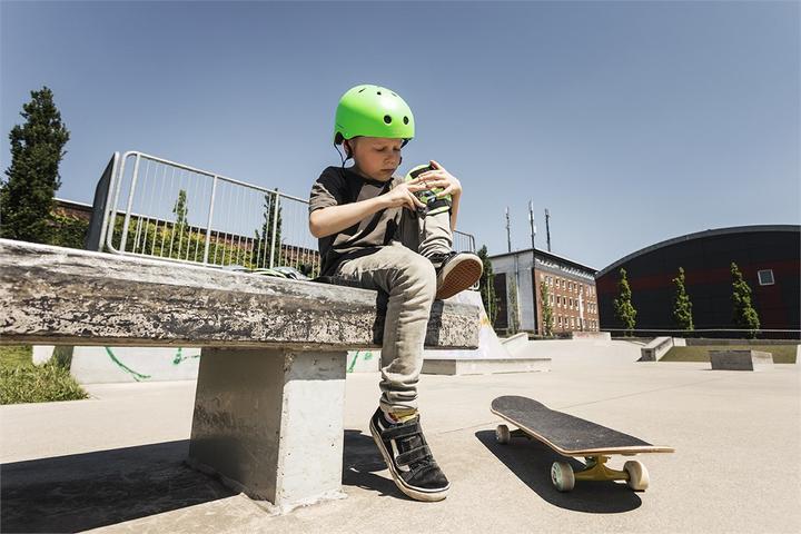 Produktbild Hudora Skaterhelm (grün, 51 - 55) (51 - 55 cm)