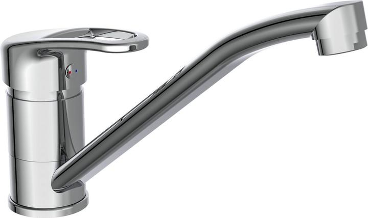 Image du produit Schütte Robinet Cuisine DANTE Robinet d'évier Chrome Pivotant 35550