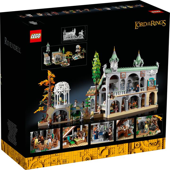 Actual product image LEGO Rivendell (10316, LEGO Lord of the Rings, LEGO Rare Sets)