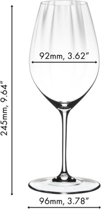 Produktbild Riedel Rieslinggläser inklusive Poliertuch Performance (62.30 cl, 2 Gläser, Weissweingläser)