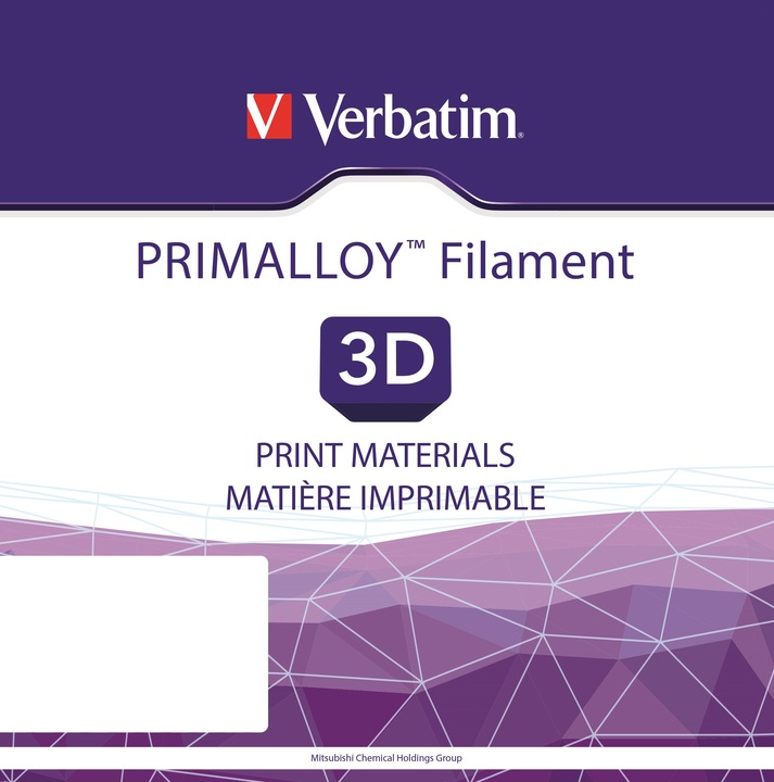 Produktbild Verbatim PRIMALLOY 2.85MM BLACK 500G (TPE, 2.85 mm, 500 g, Schwarz)