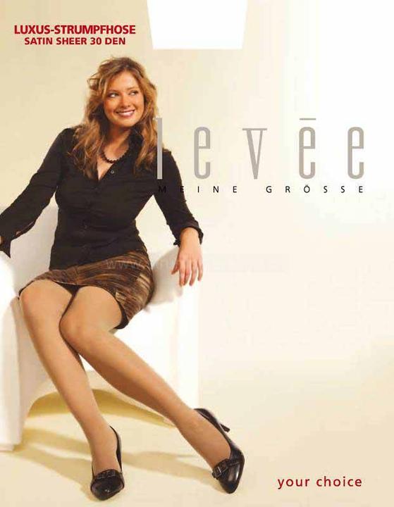 Image du produit Levee Satin Sheer 30 Collant, couleur 399 noir, taille 48-50 (30 DEN, 48 - 50)