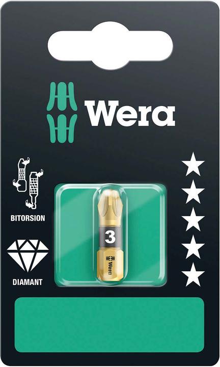 Produktbild Wera 855/1 BDC PZ 3 x 25 mm SB (Kreuz Pozidriv PZ)