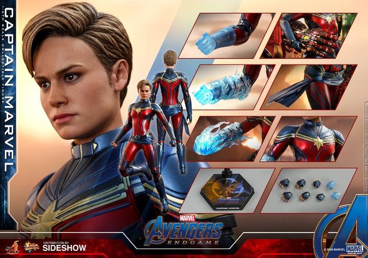 Immagine prodotto Hot Toys Avengers Endgame "Capitan Marvel" 1/6 Movie Masterpiece action figure