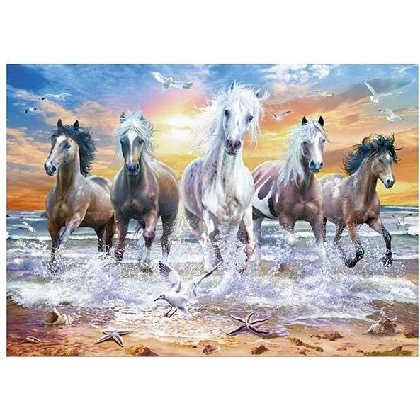 Norimpex 5D-Diamantmosaik - Pferde 40x30cm