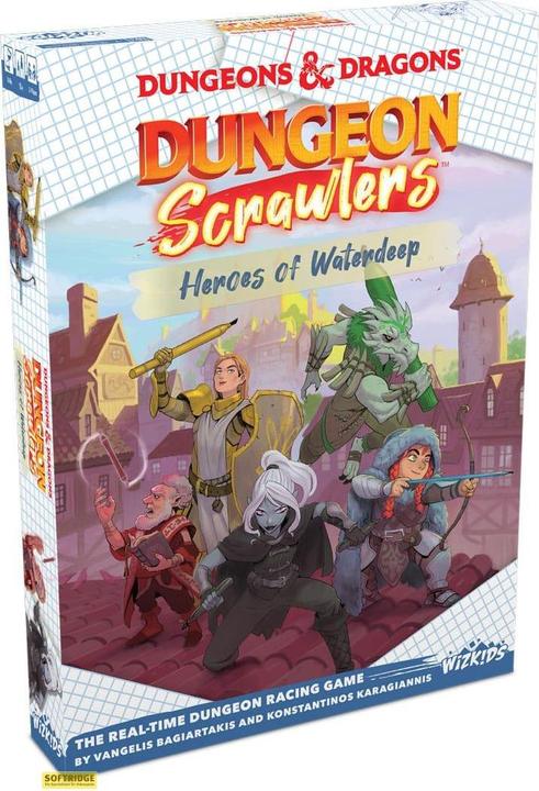 Wizkids Dungeons & Dragons: Dungeon Scrawlers - Heroes of Waterdeep jeu de plateau *ANGLAIS* (Englisch, 1 - 12 Spieler)