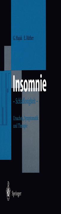 Produktbild Insomnie (Deutsch, Eckart Rüther, Göran Hajak, 2013)