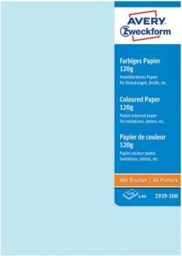 Actual product image Avery Zw. paper, 5 colors, 120g, sheet (A4, 100 Sheets, 120 g/m²)