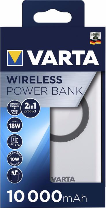 Image du produit Varta Wireless Power Bank (10000 mAh, 18 W, 18 Wh)