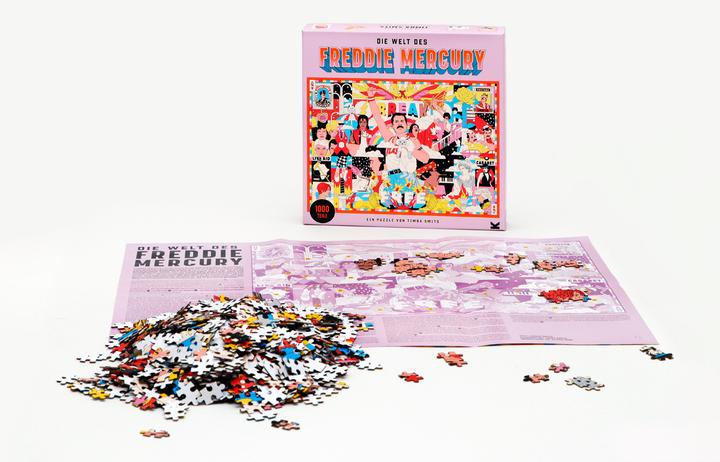 Produktbild Die Welt des Freddie Mercury (1000 Teile)