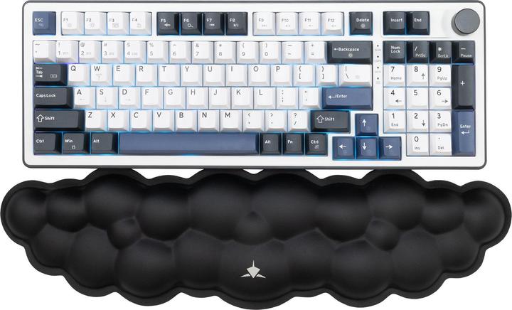 Produktbild White Shark KP-011 Cumulus Cloudy Tastatur-Handballenauflage Schwarz