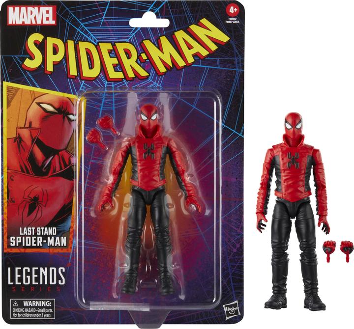Produktbild Hasbro Spider-Man Marvel Legends Actionfigur Last Stand Spider-Man 15 cm