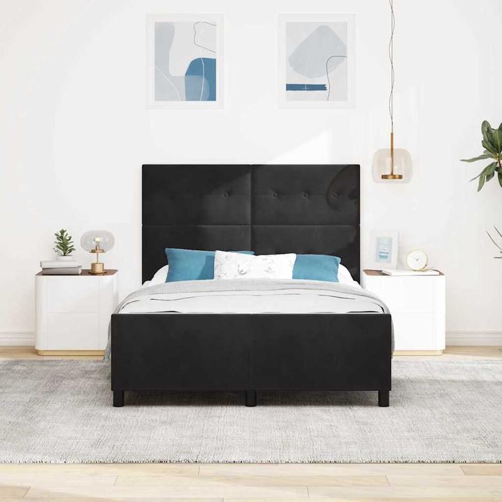 Actual product image vidaXL Modernes Bett (140 x 200 cm)