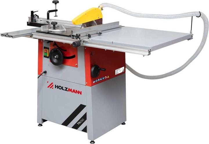 Holzmann Table saw TS250 230 V TS250 230V Dimensions (table) 635 * 420 mm - 635 *...