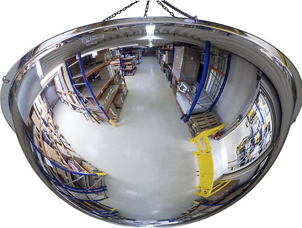 Actual product image kaiserkraft Panoramic mirror (60 x 29 cm)