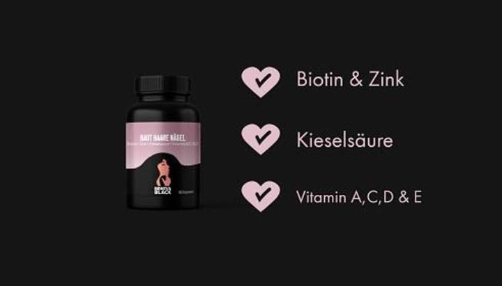 Nährwerte und Zutaten Beneva Black Anti-Haarausfall Box (150 ml)