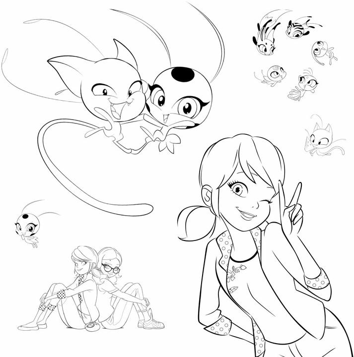 Produktbild Panini Miraculous: Heldenhafte Sticker zum Ausmalen