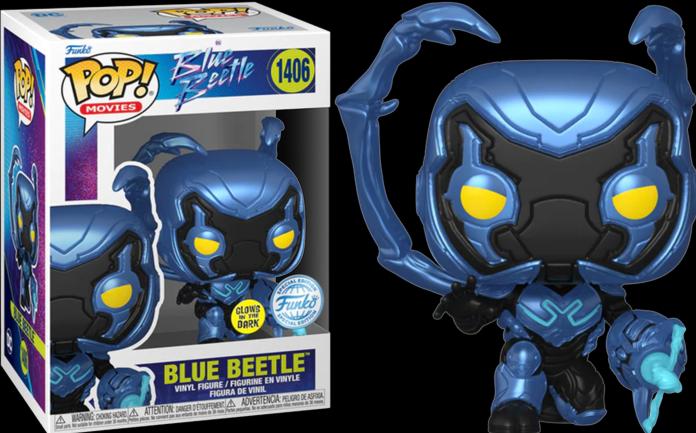 Immagine prodotto Funko POP! Blue Beetle - Esclusivo Blue Beetle Fosforescente