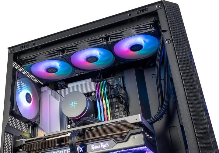 Produktbild Silverstone SST-FA514X-BG - FARA High Airflow ATX Mid-Tower gaming chassis with dual radiator suppor (ATX, mATX, Mini-ITX)