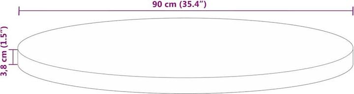 Actual product image vidaXL Tischplatte