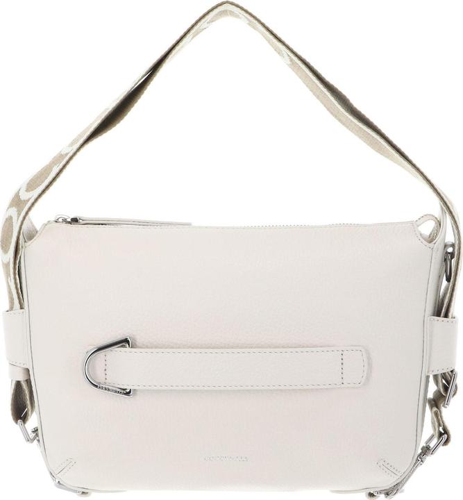 Actual product image Coccinelle Gretel Ribbon Crossbody Bag Grained Leather