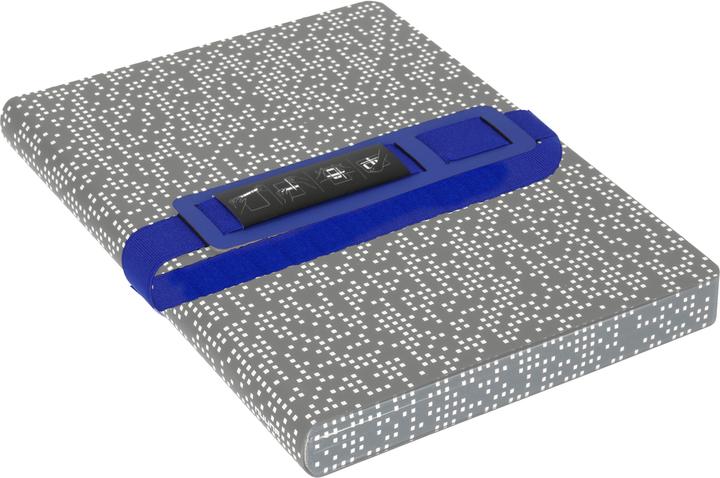 Actual product image Nuuna Anti Handbag Textile Strap L, Recycled Leather Blue (L)