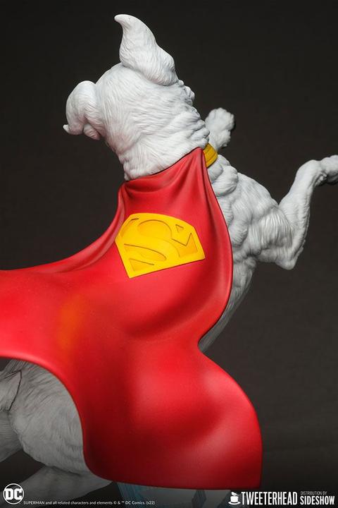 Actual product image Tweeterhead DC Comics statuette Krypto 32 cm