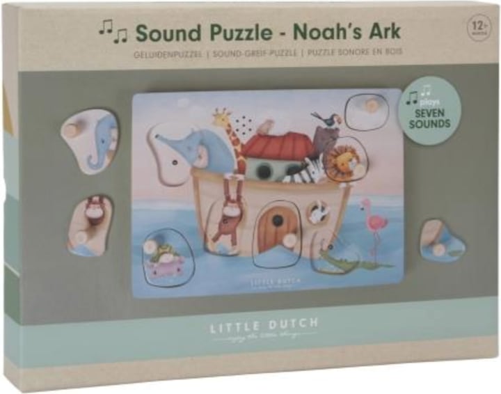 Produktbild Little Dutch Sound Greif-Puzzle Arche Noah (7 Teile)