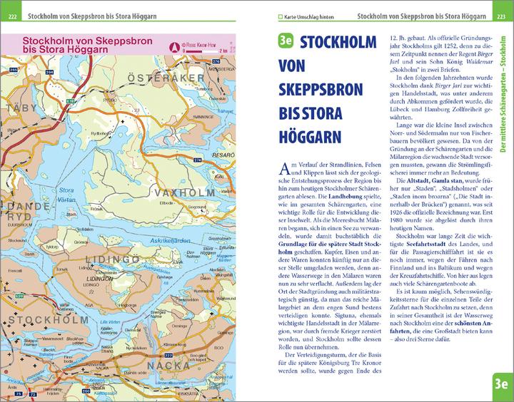 Produktbild Reiseführer Stockholms Schärengarten (Deutsch, Ulf Sörenson, 2018)
