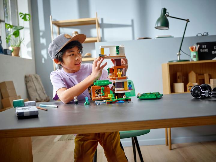 Immagine prodotto LEGO Minecraft 21174 La casa sull'albero moderna (21174, LEGO Minecraft)