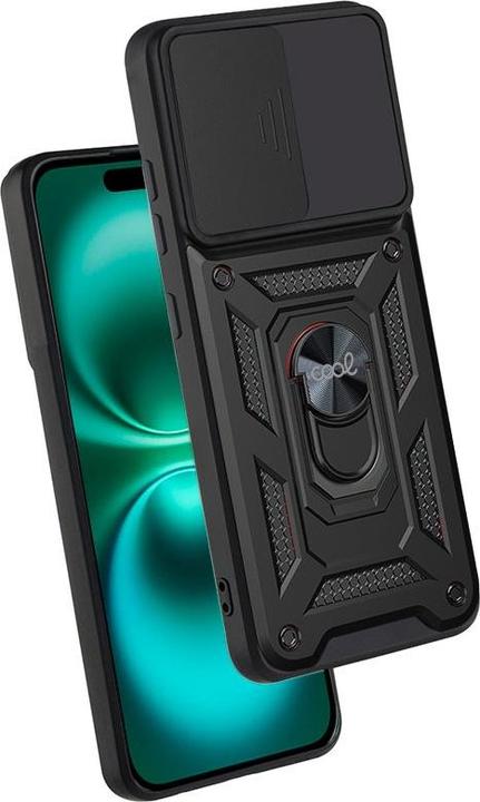 Actual product image Cool Accesorios COOL Case for iPhone 16 Plus Hard Ring Black (Apple iPhone 16 Plus)
