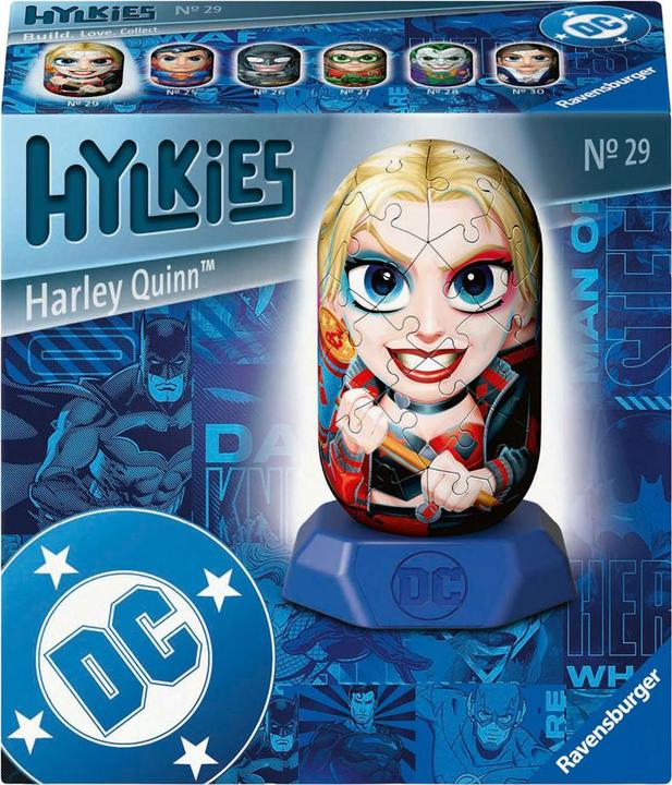 Ravensburger Hylkies DC Comics Harley Quinn Sammelfigur (54 Teile)