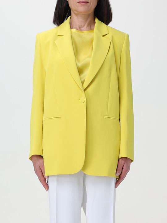 Actual product image Pinko Exagerata Jacket Crepe Stretch Button Covered (44)