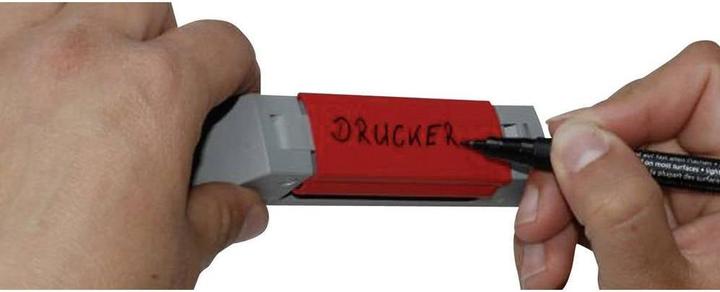 Produktbild Serpa Kabelclip selbstklebend wiederverschliessbar Hellgrau, Gelb 5.07164.1003 5.07164.1003 1 St.